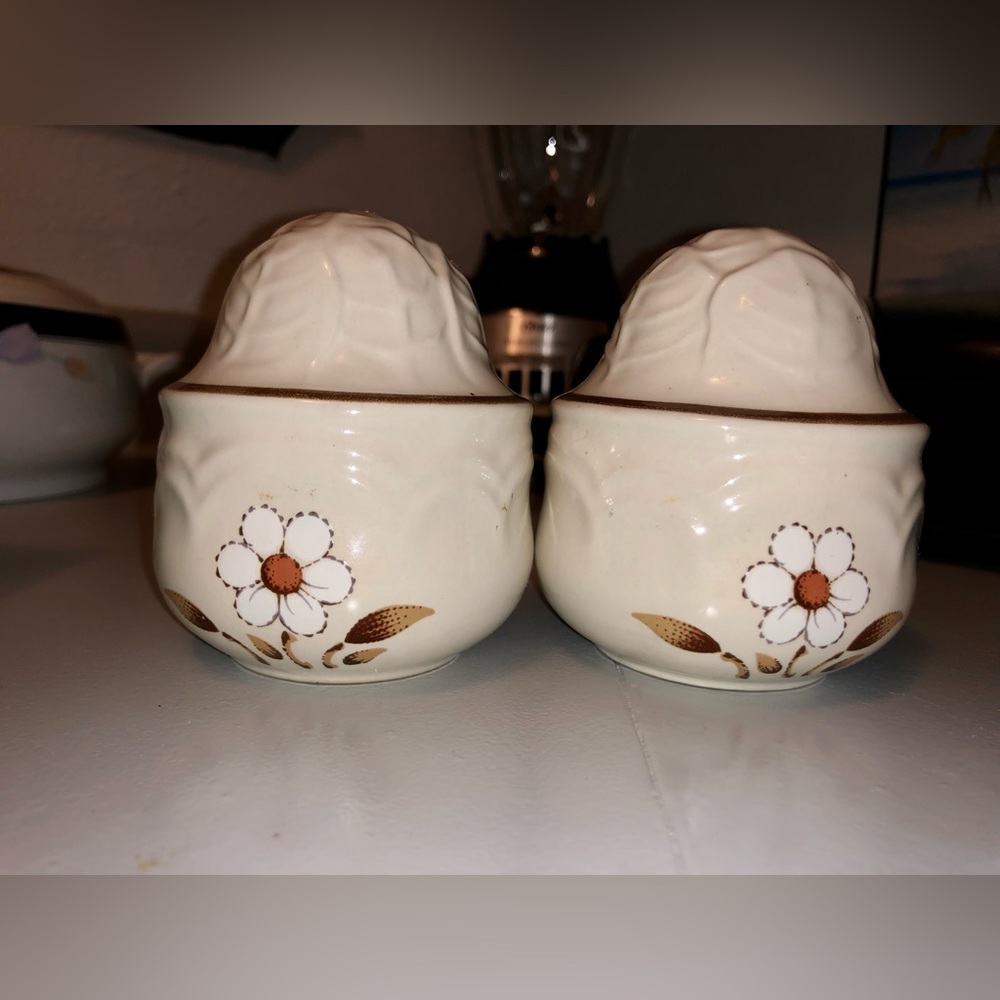 Vintage Cumberland Mayblossom Salt & Pepper Set